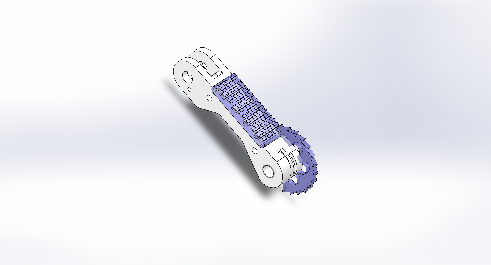 CAD Model - Finger Proximal Ratchet